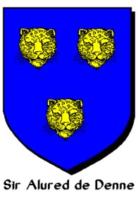 Arms of Sir Alured de Denne