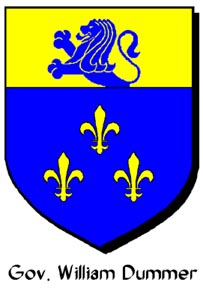 Arms used by Gov. Wm. Dummer
