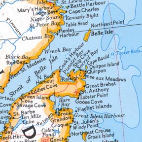 Cape Bauld Map 2